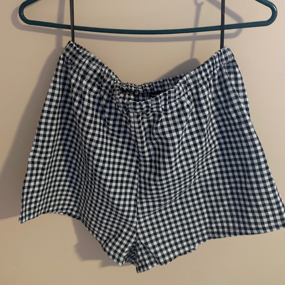 Gingham Shorts